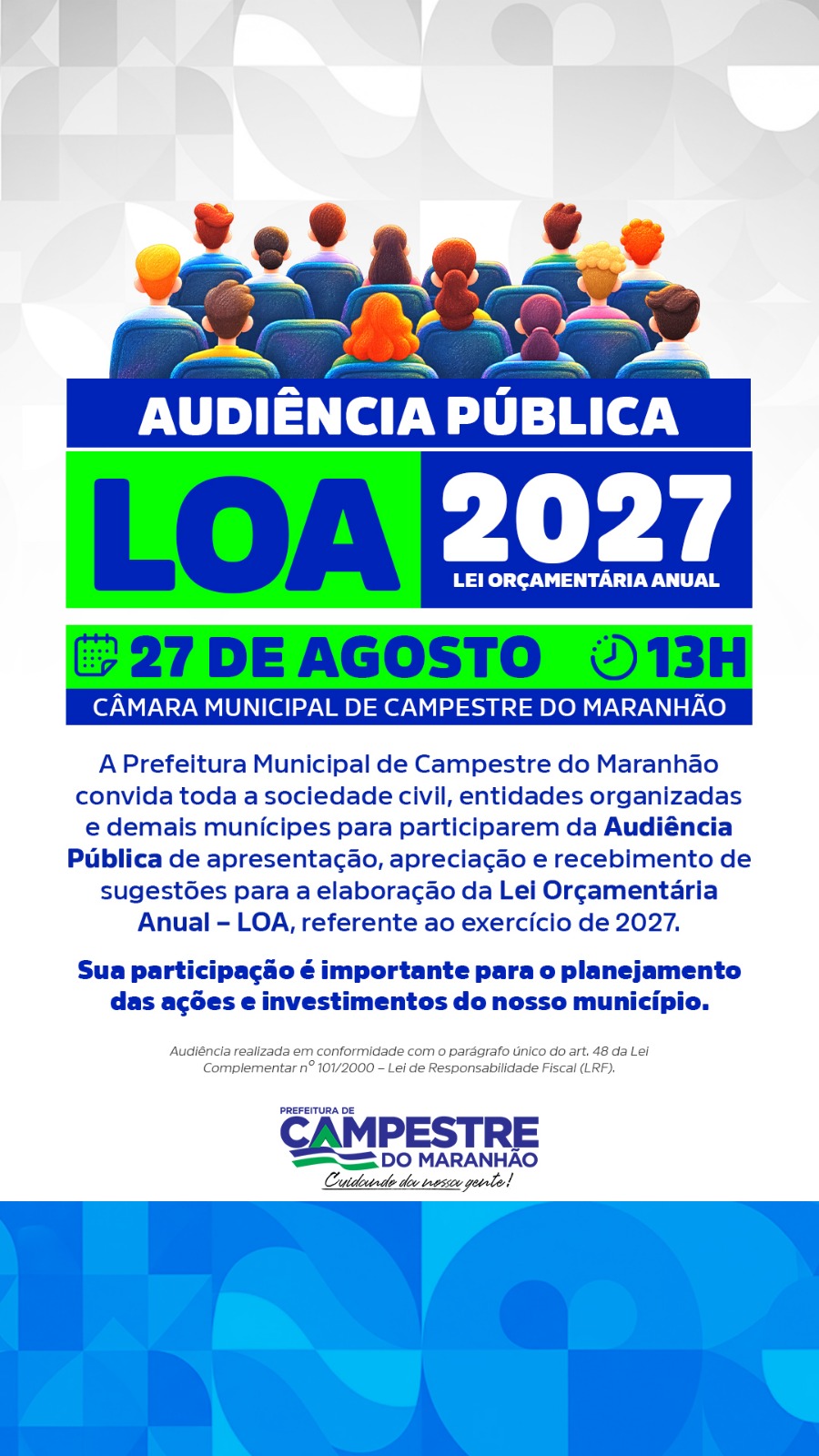 AUDIÊNCIA PÚBLICA LOA 2027